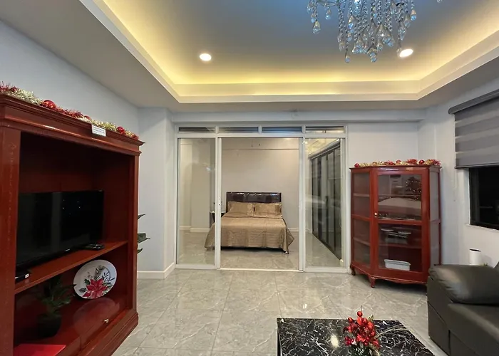 아파트 My Heart Of San Juan Near Greenhills, Ortigas With Roof Garden 마닐라